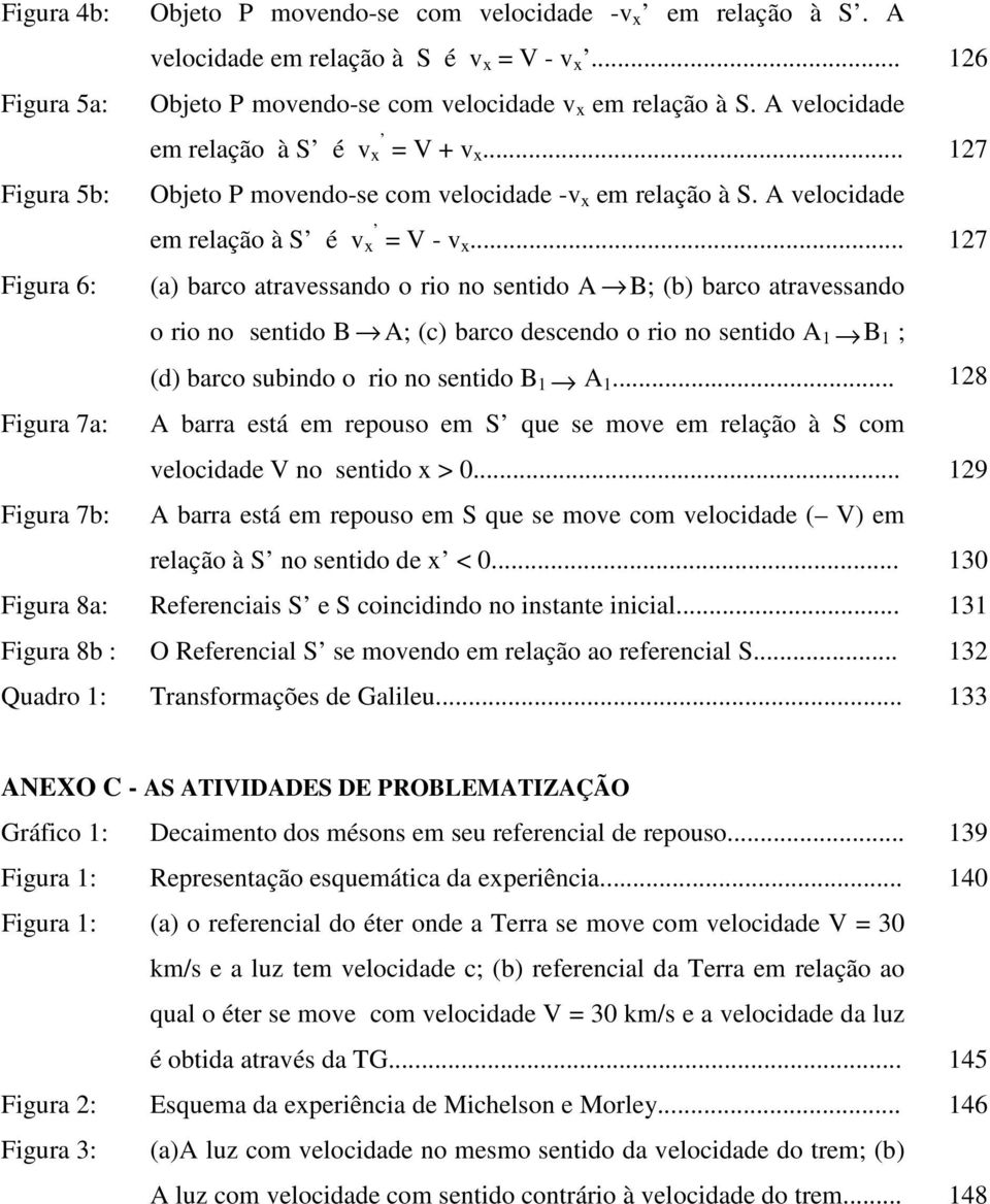 .. 127 Figura 6: (a) barco atravessando o rio no sentido A B; (b) barco atravessando o rio no sentido B A; (c) barco descendo o rio no sentido A 1 B 1 ; (d) barco subindo o rio no sentido B 1 A 1.