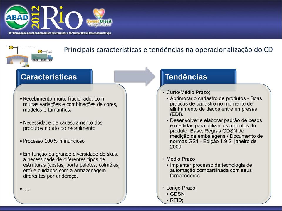 paletes, colméias, etc) e cuidados com a armazenagem diferentes por endereço.