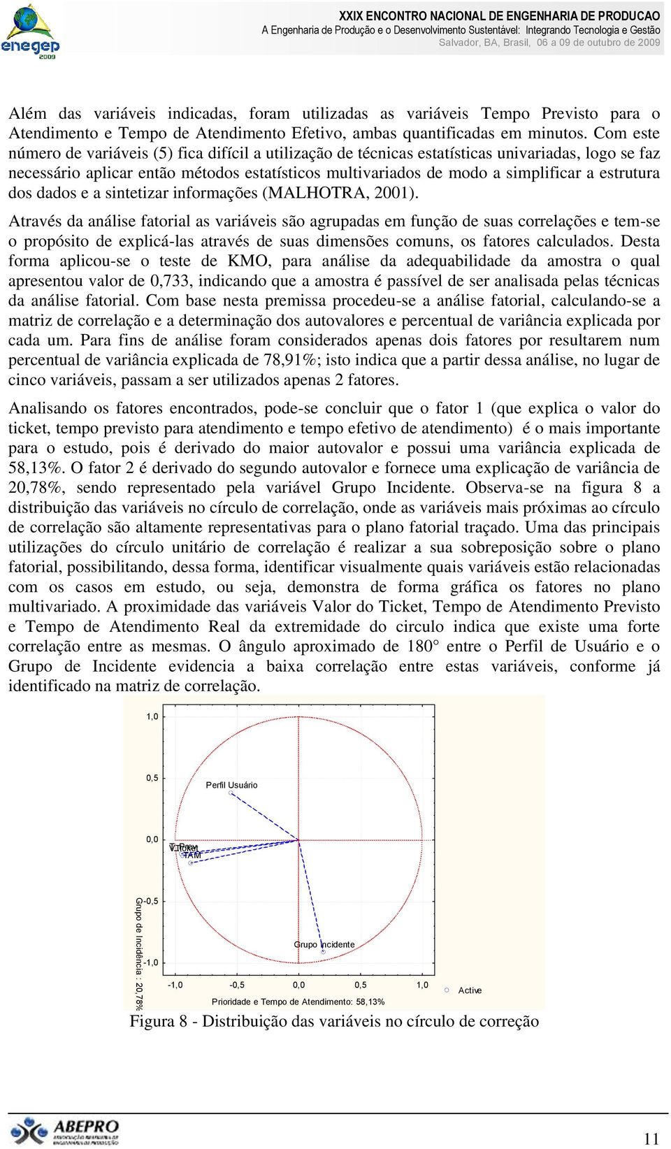 estrutura dos dados e a sintetizar informações (MALHOTRA, 2001).