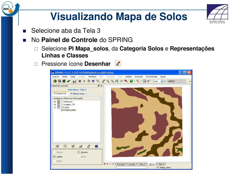 Selecione PI Mapa_solos, da Categoria Solos e