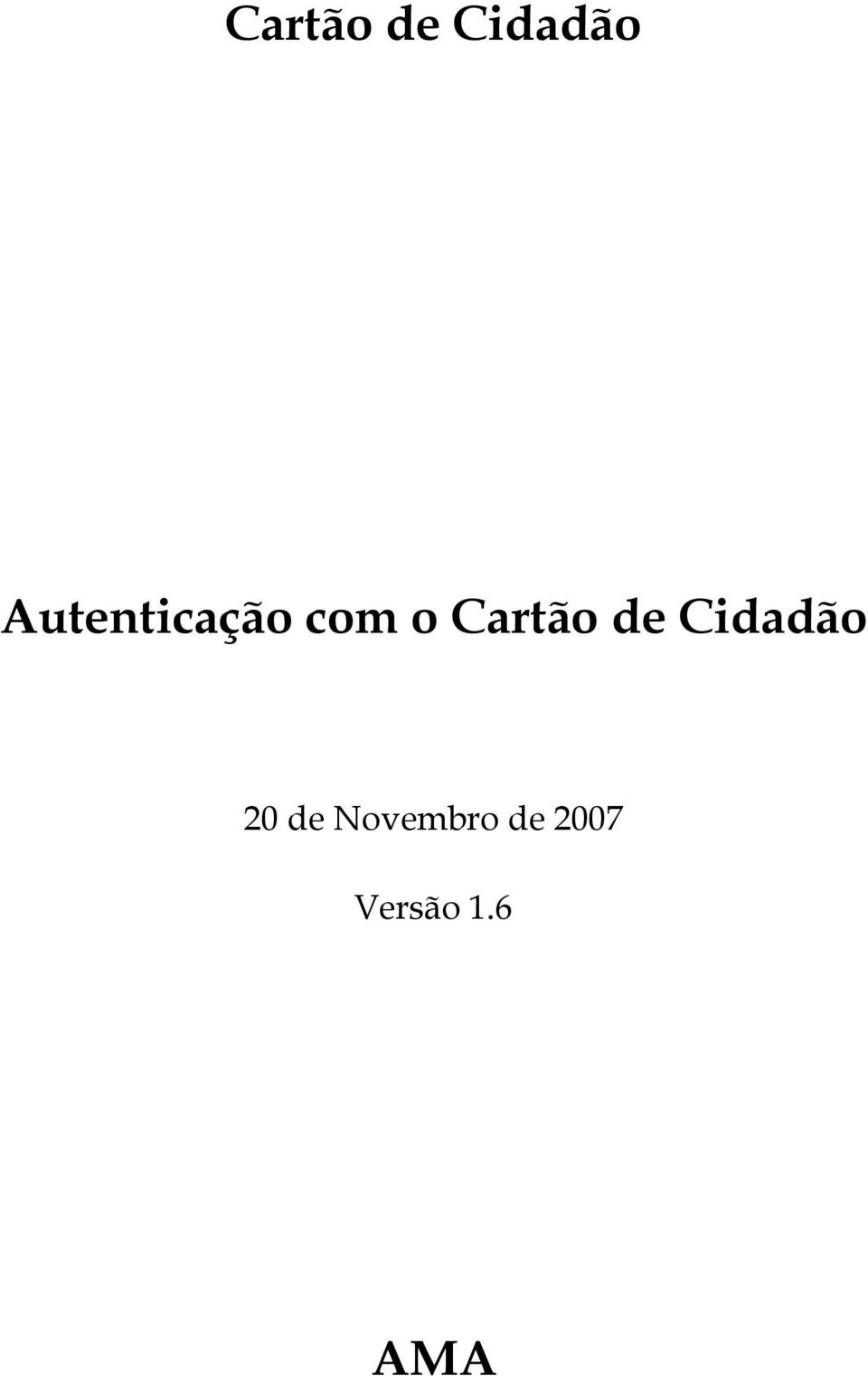 de Novembro de 2007