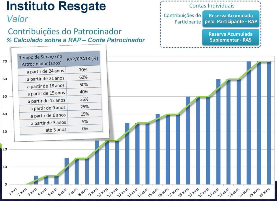 do Participante Contas Individuais Reserva Acumulada