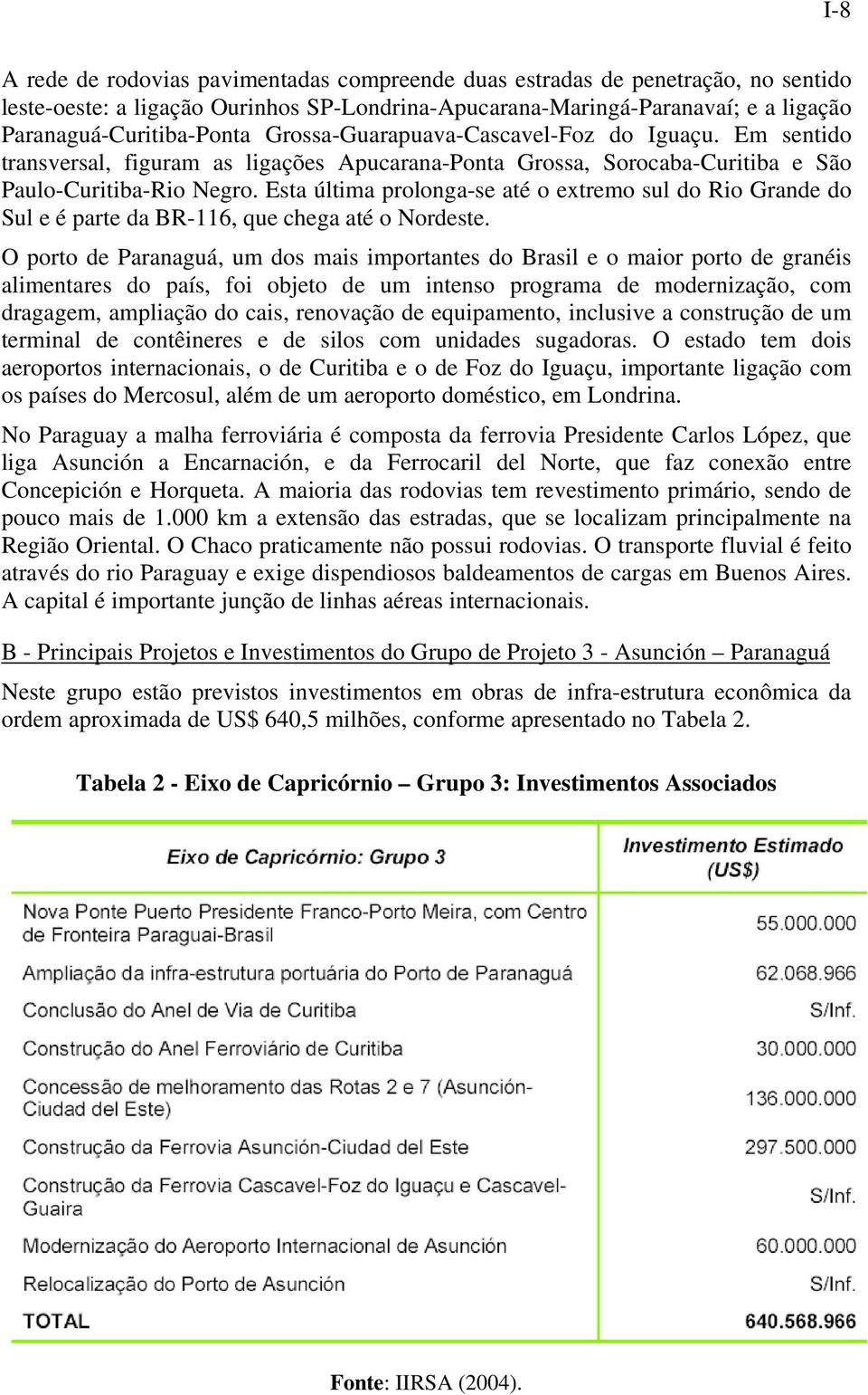 Esta última prolonga-se até o extremo sul do Rio Grande do Sul e é parte da BR-116, que chega até o Nordeste.