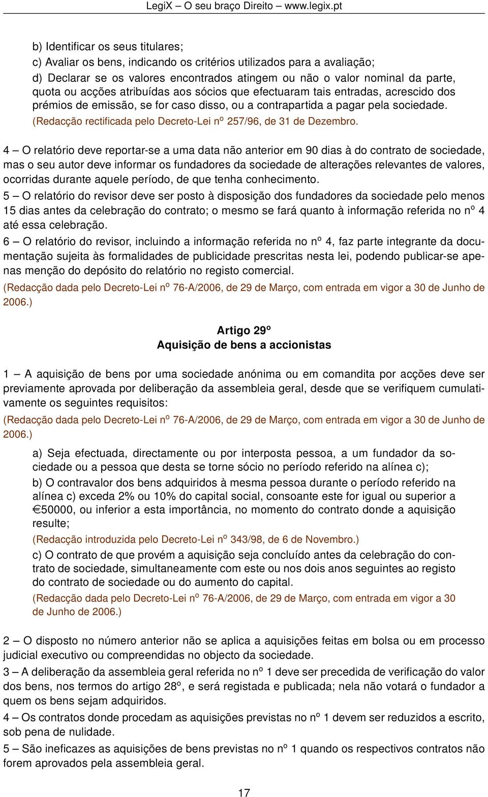 (Redacção rectificada pelo Decreto-Lei n o 257/96, de 31 de Dezembro.