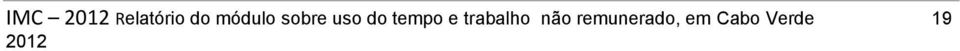 tempo e trabalho não