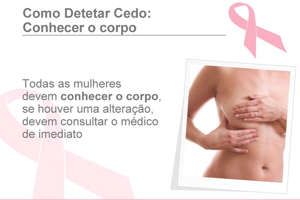 conhecer o corpo, se houver uma