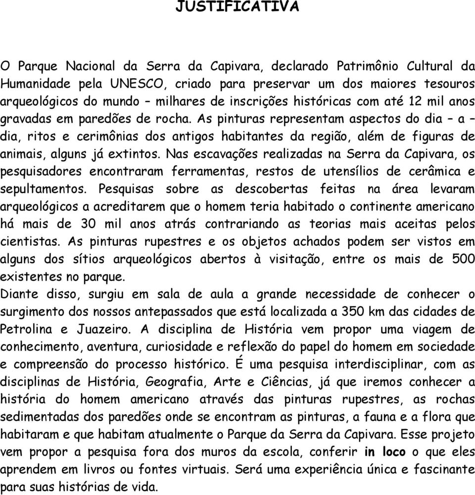 As pinturas representam aspectos do dia a dia, ritos e cerimônias dos antigos habitantes da região, além de figuras de animais, alguns já extintos.