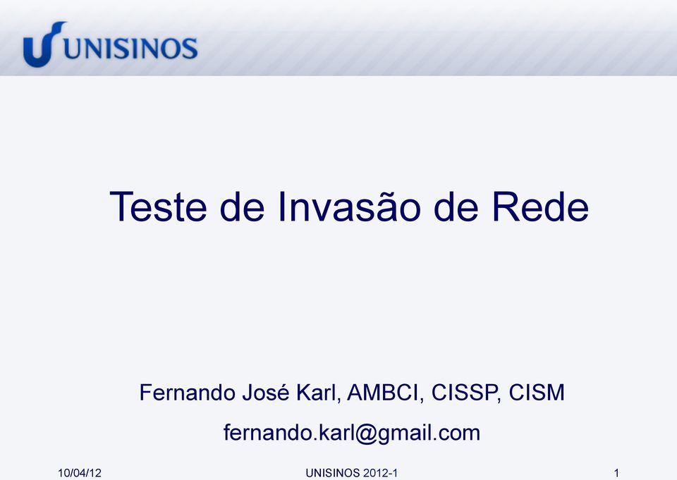 CISSP, CISM fernando.