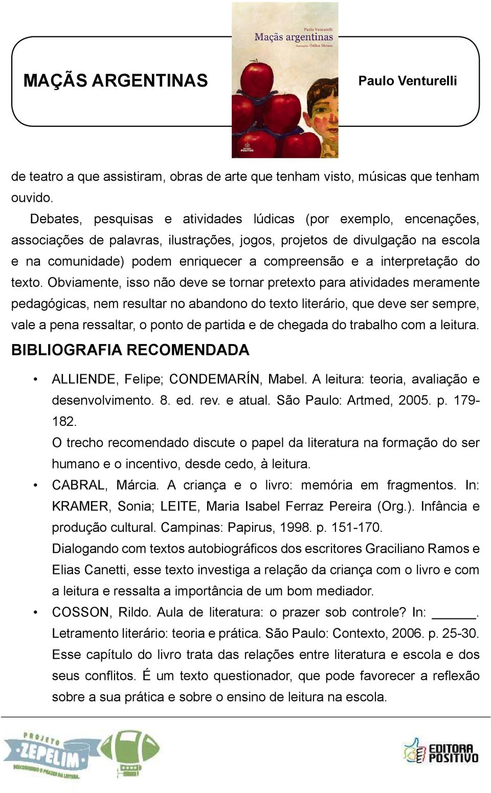 interpretação do texto.