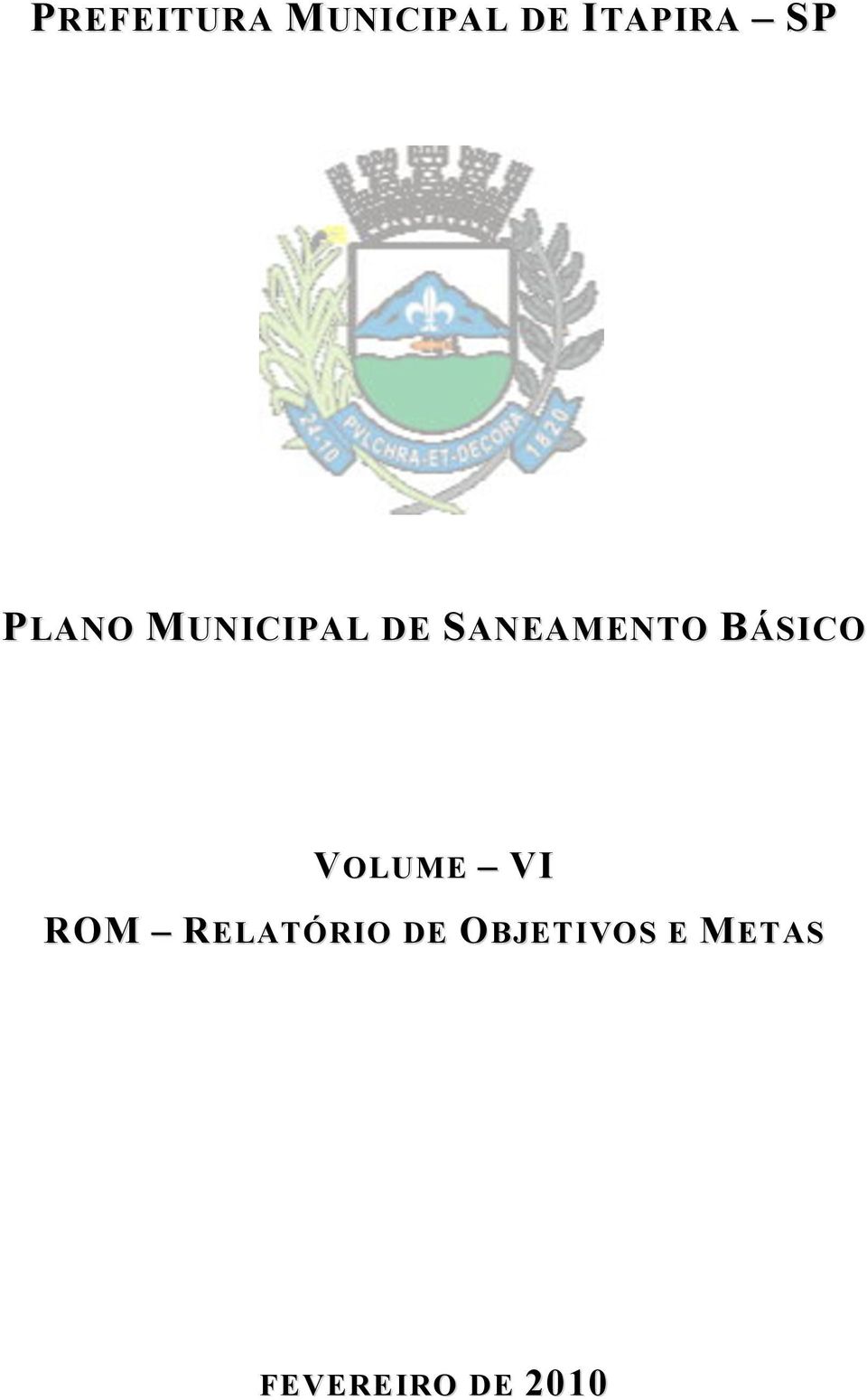 BÁSICO VOLUME VI ROM RELATÓRIO DE