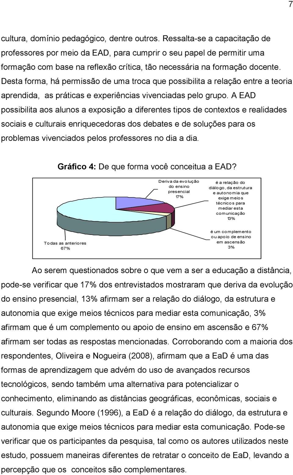 Desta forma, há permissão de uma troca que possibilita a relação entre a teoria aprendida, as práticas e experiências vivenciadas pelo grupo.