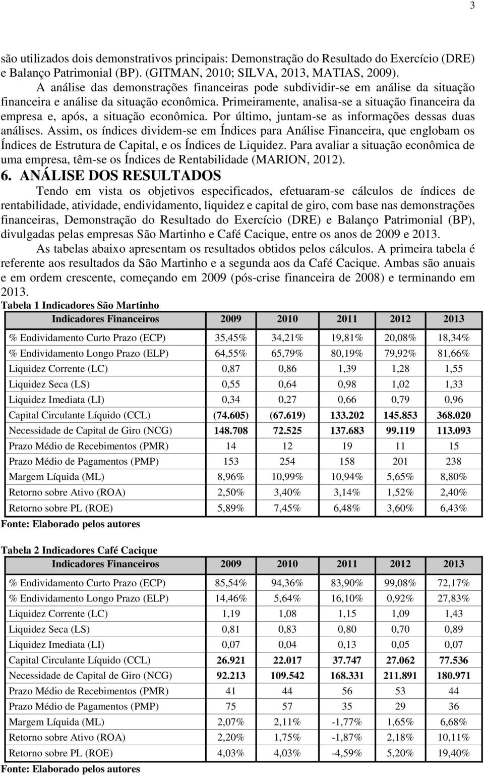 Primeiramente, analisa-se a situação financeira da empresa e, após, a situação econômica. Por último, juntam-se as informações dessas duas análises.