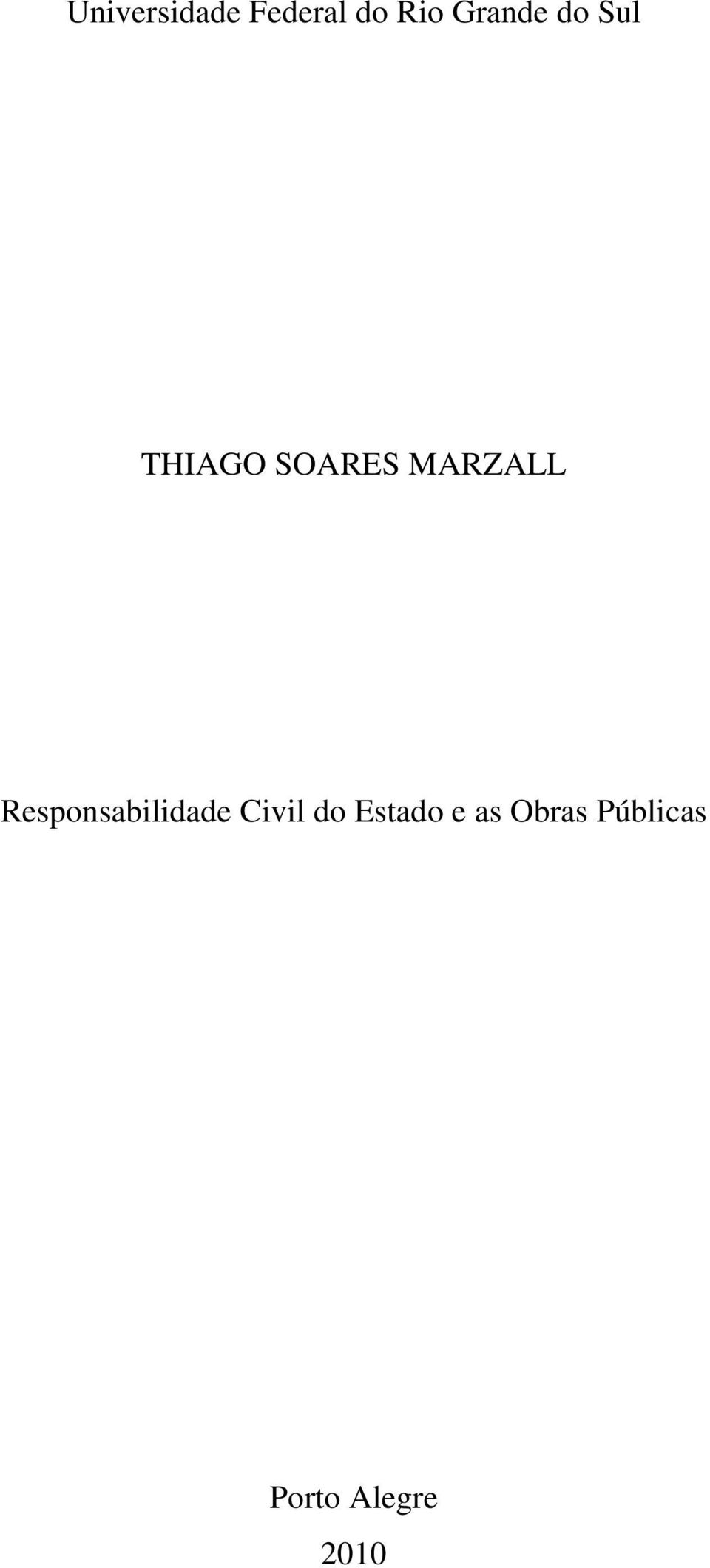 MARZALL Responsabilidade Civil do