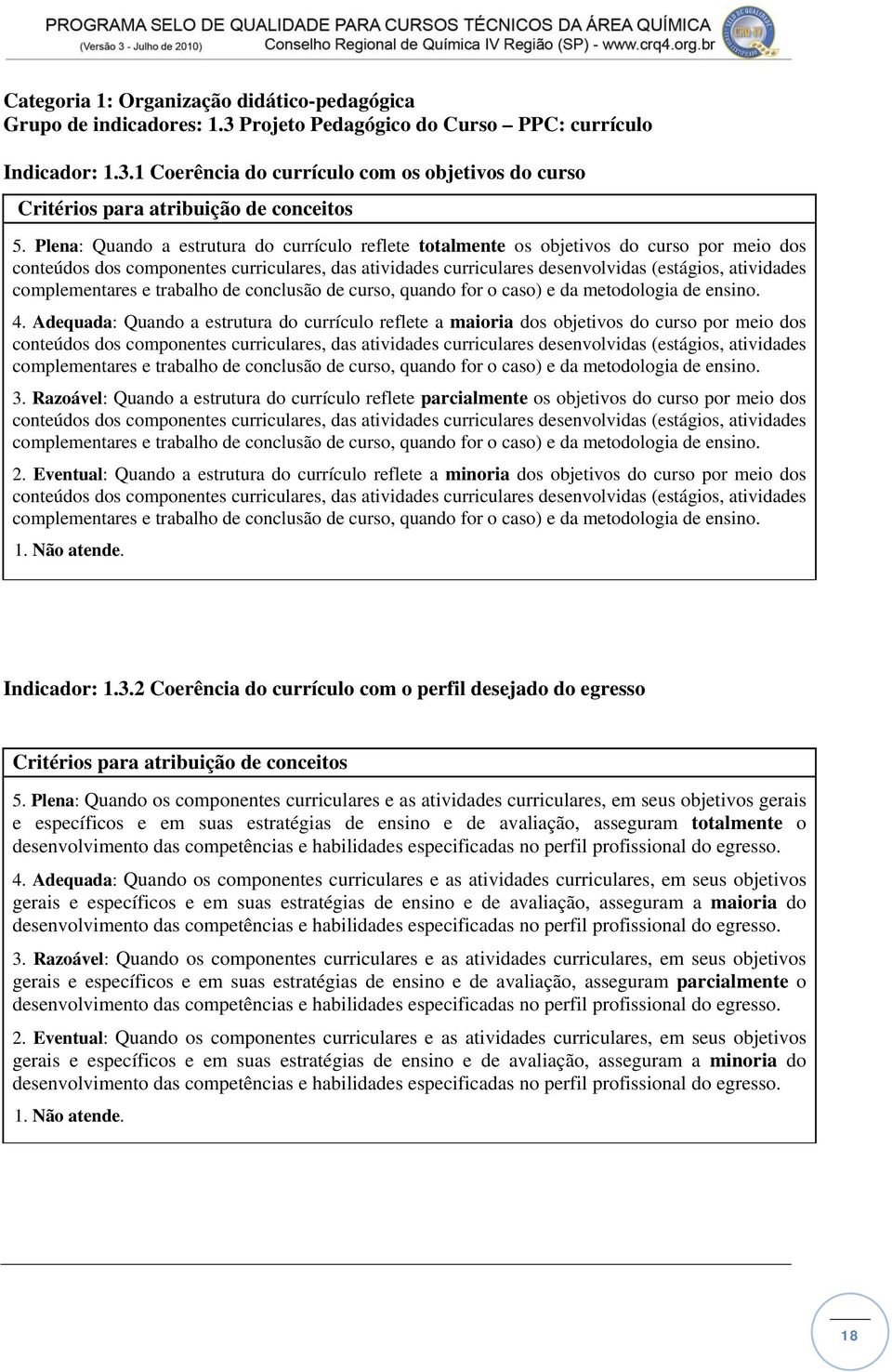 complementares e trabalho de conclusão de curso, quando for o caso) e da metodologia de ensino. 4.