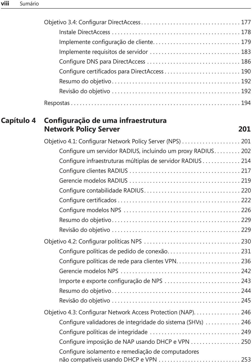 ......................... 190 Resumo do objetivo............................................ 192 Revisão do objetivo............................................ 192 Respostas.