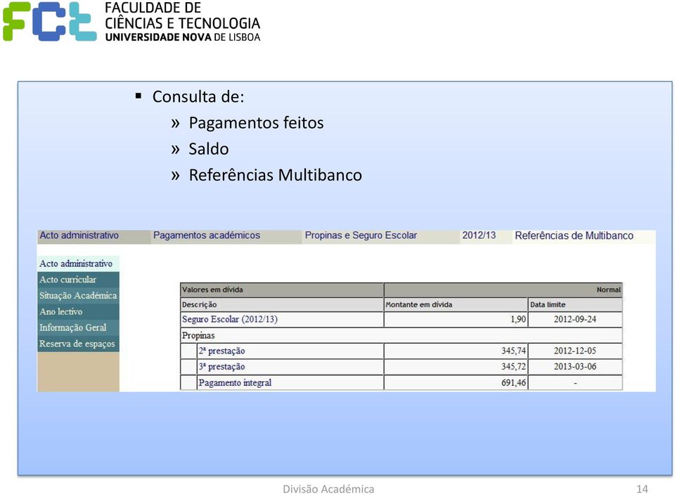 Saldo» Referências