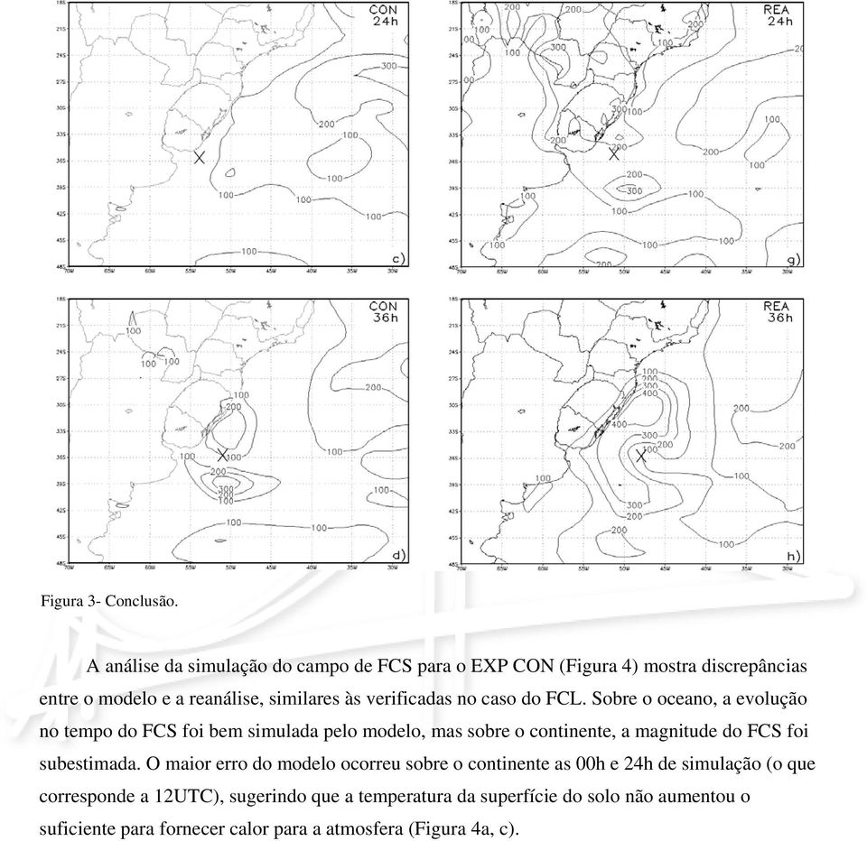 verificadas no caso do FCL.