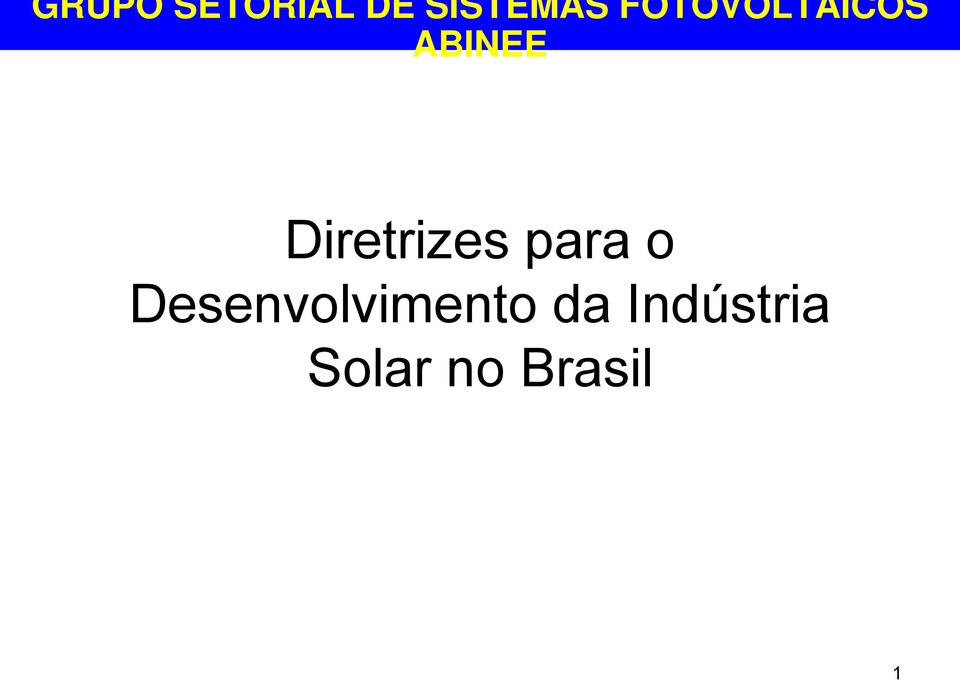 para o Desenvolvimento da