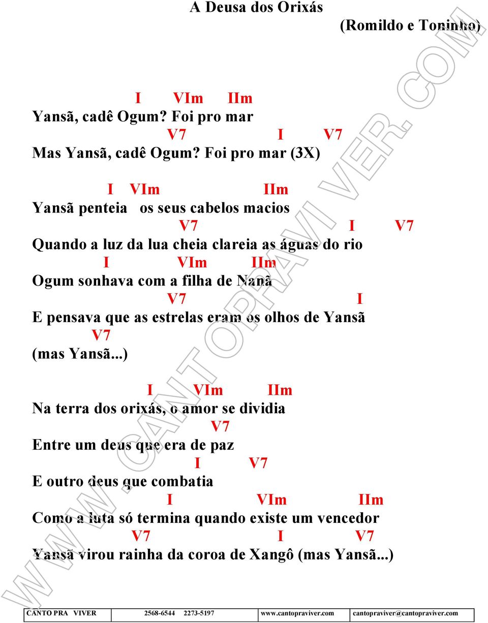 pensava que as estrelas eram os olhos de Yansã (mas Yansã.