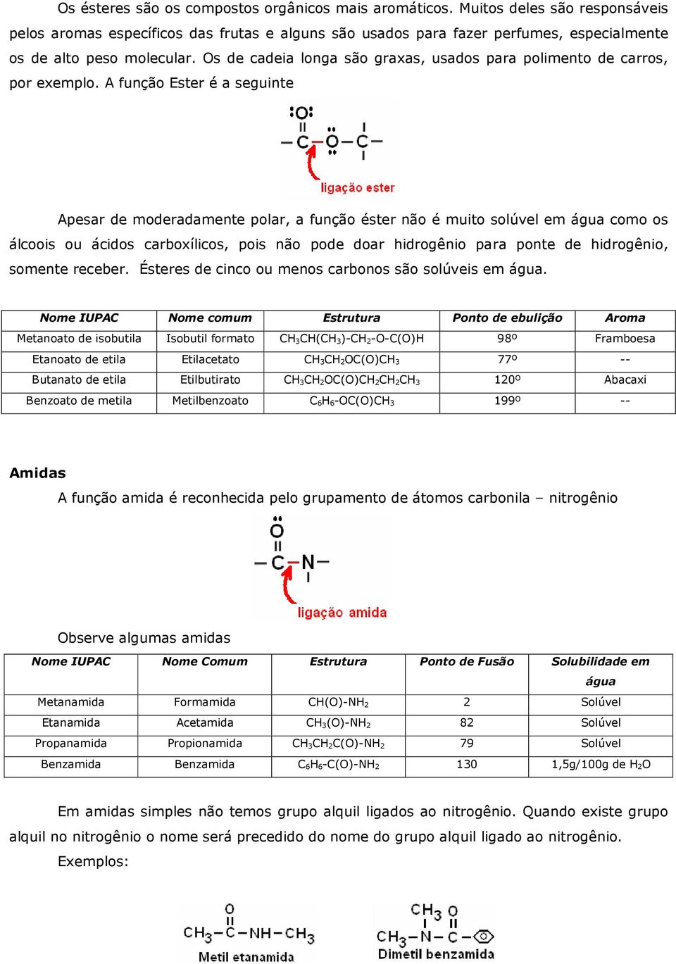 Os de cadeia longa são graxas, usados para polimento de carros, por exemplo.