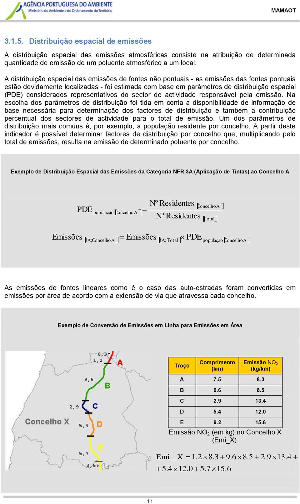 considerados representativos do sector de actividade responsável pela emissão.