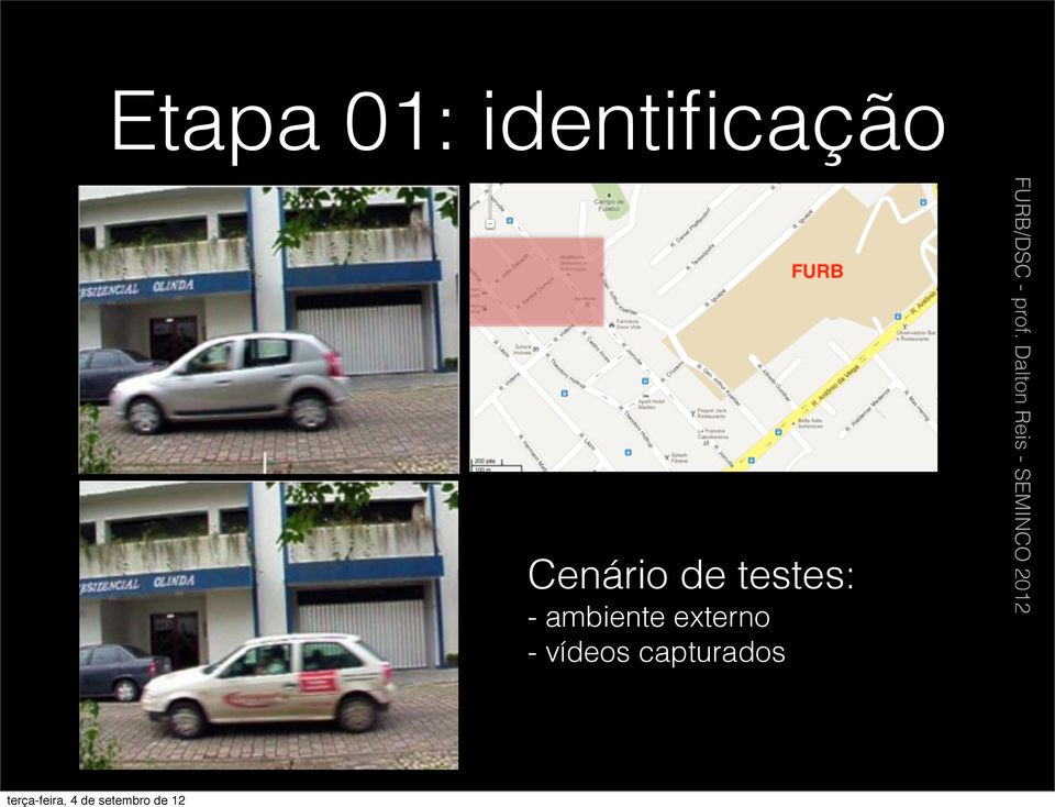 Cenário de testes: -