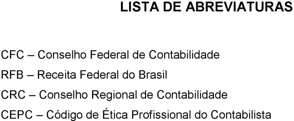 Brasil CRC Conselho Regional de