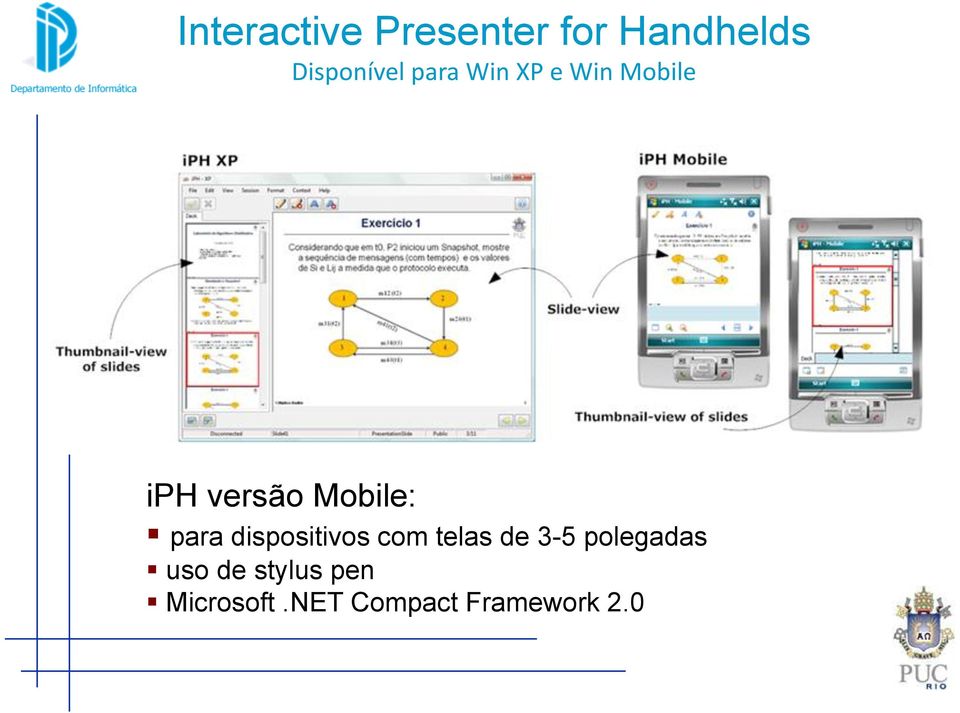 para dispositivos com telas de 3-5 polegadas