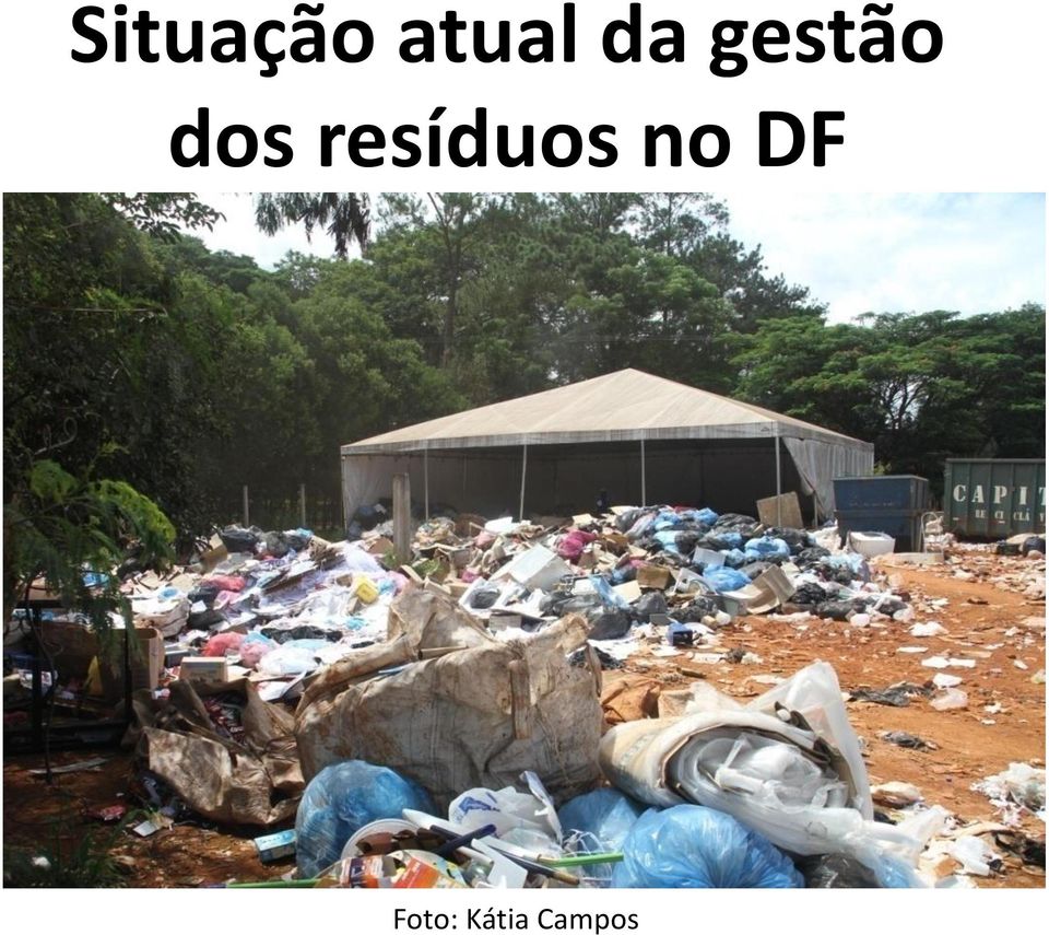 resíduos no DF