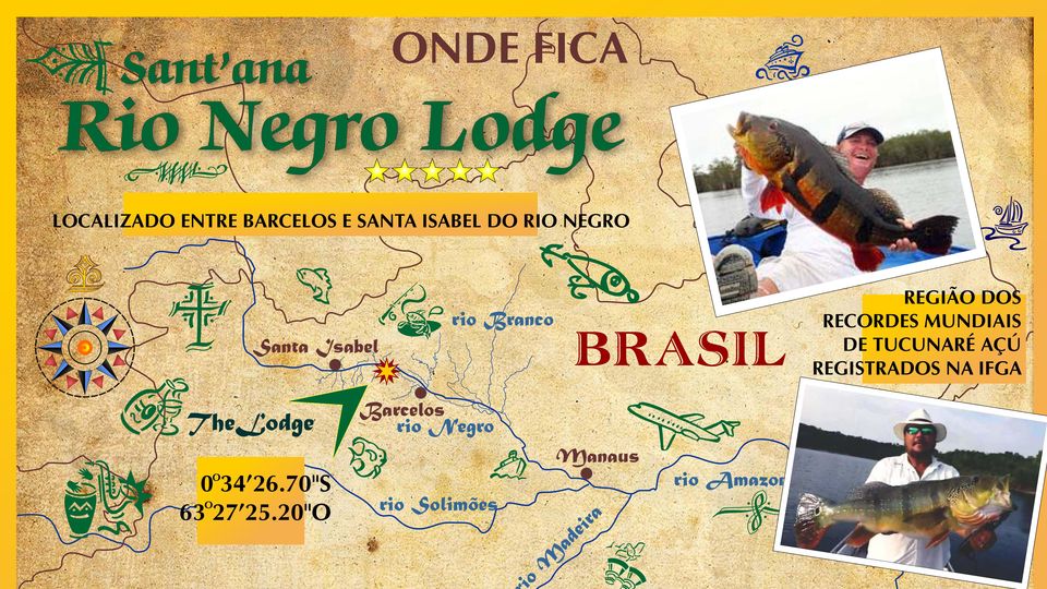 DE TUCUNARÉ AÇÚ REGISTRADOS NA IFGA TheLodge 0 O 34'26.