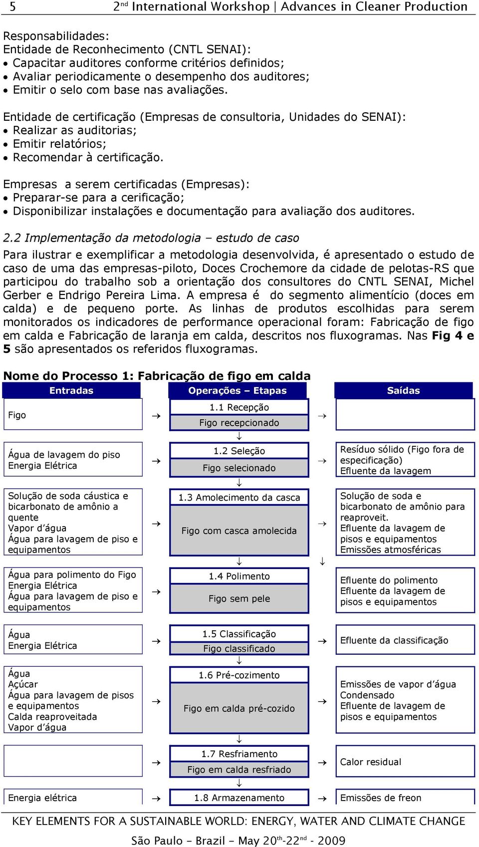 Entidade de certificação (Empresas de consultoria, Unidades do SENAI): Realizar as auditorias; Emitir relatórios; Recomendar à certificação.