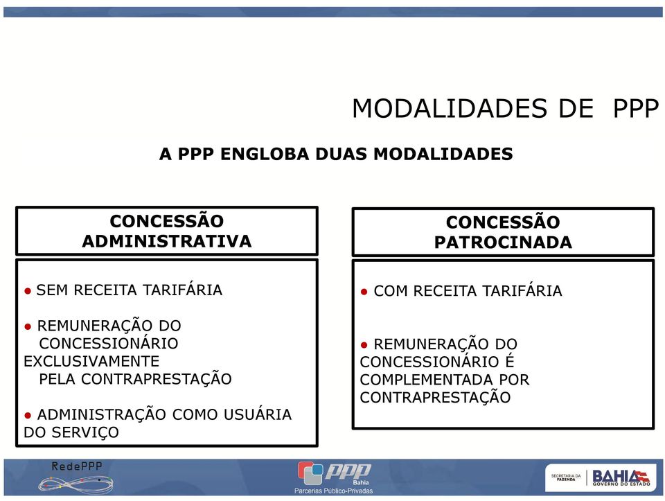 EXCLUSIVAMENTE PELA CONTRAPRESTAÇÃO ADMINISTRAÇÃO COMO USUÁRIA DO SERVIÇO COM