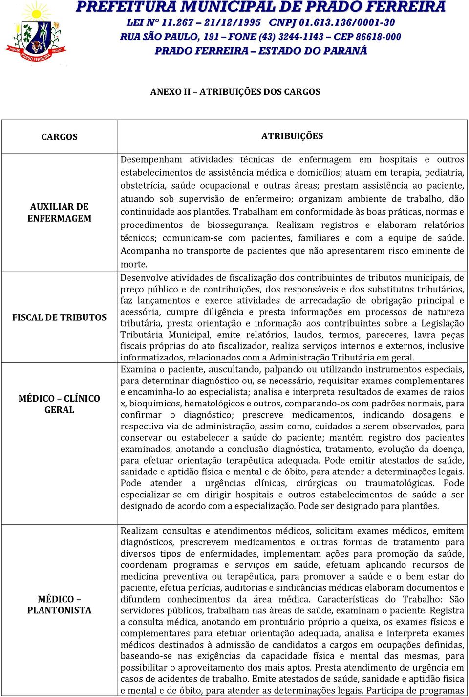 enfermeiro; organizam ambiente de trabalho, dão continuidade aos plantões. Trabalham em conformidade às boas práticas, normas e procedimentos de biossegurança.