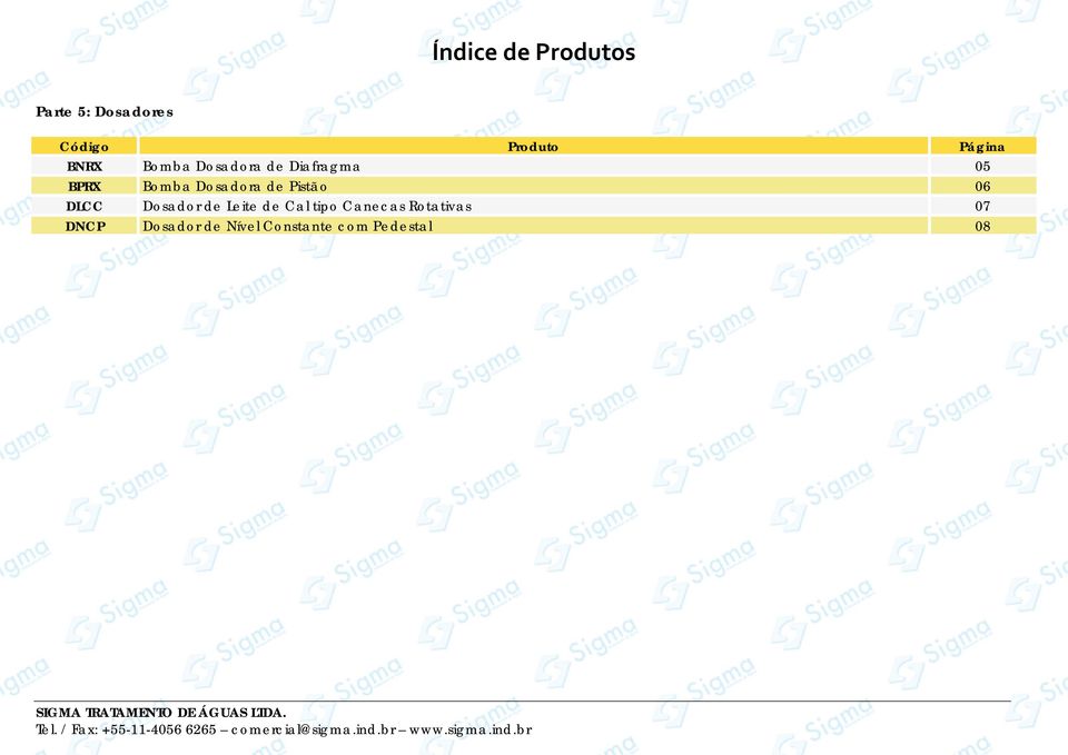 Dosadora de Pistão 06 DLCC Dosador de Leite de Cal tipo