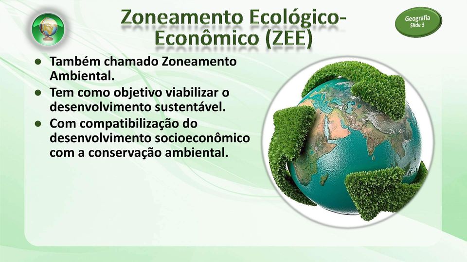 desenvolvimento sustentável.