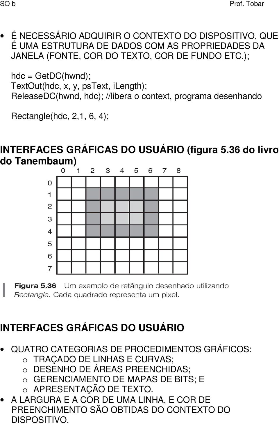 GRÁFICAS DO USUÁRIO (figura 5.