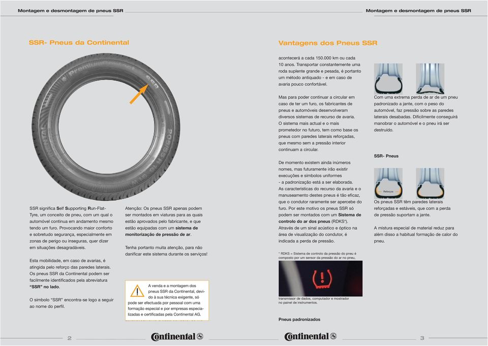 SSR significa Self Supporting Run-Flat- Tyre, um conceito de pneu, com um ual o automóvel continua em andamento mesmo tendo um furo.