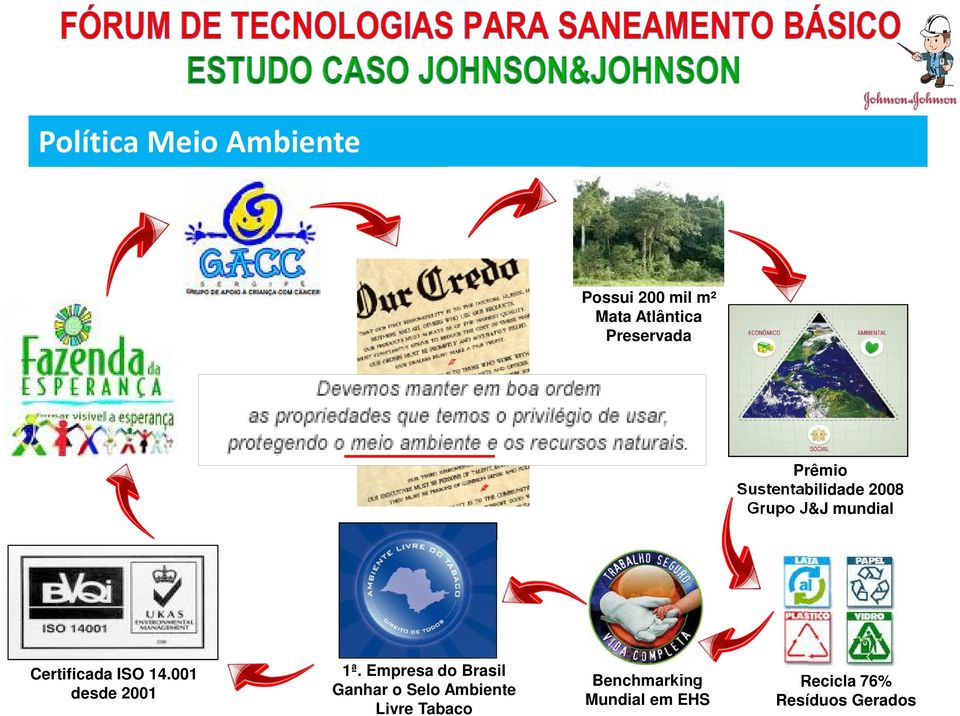 Certificada ISO 14.001 desde 2001 1ª.