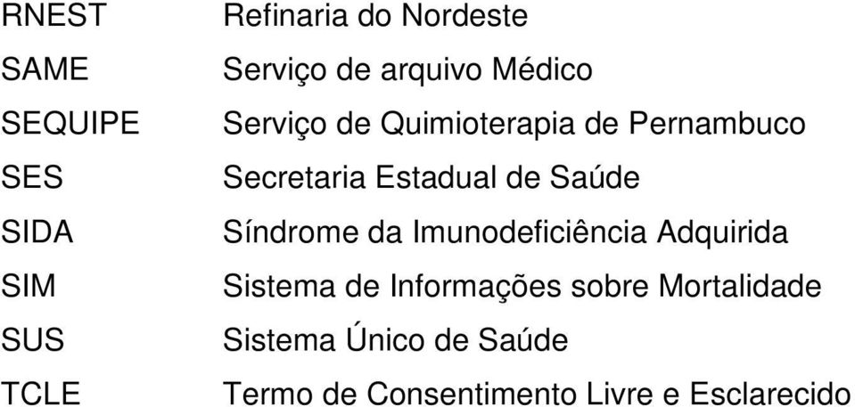 de Saúde Síndrome da Imunodeficiência Adquirida Sistema de Informações