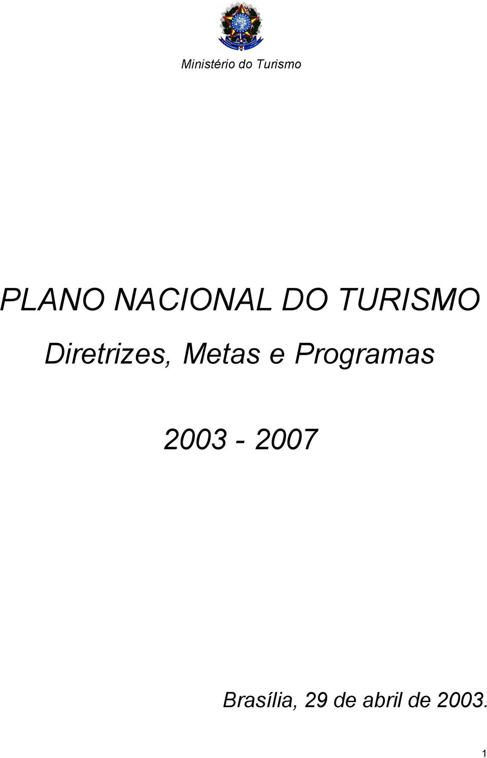 Metas e Programas