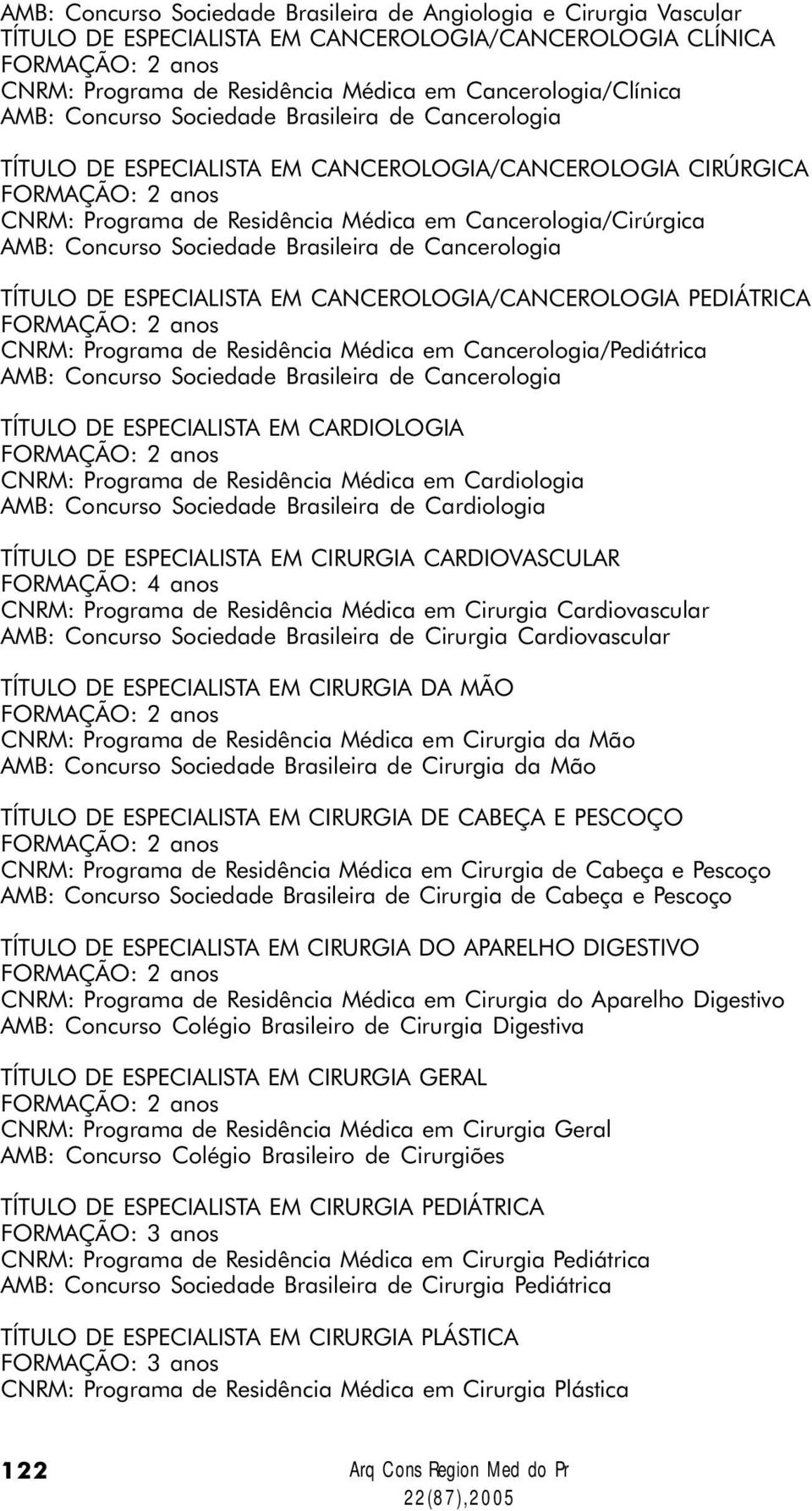 Brasileira de Cancerologia TÍTULO DE ESPECIALISTA EM CANCEROLOGIA/CANCEROLOGIA PEDIÁTRICA CNRM: Programa de Residência Médica em Cancerologia/Pediátrica AMB: Concurso Sociedade Brasileira de