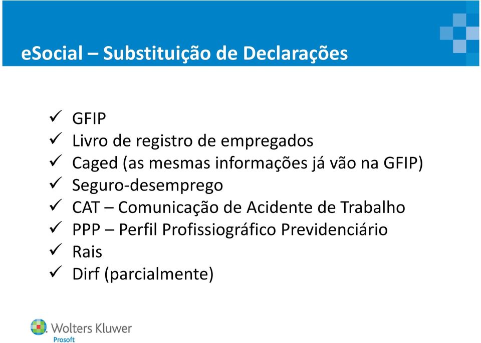 Seguro-desemprego CAT Comunicação de Acidente de Trabalho