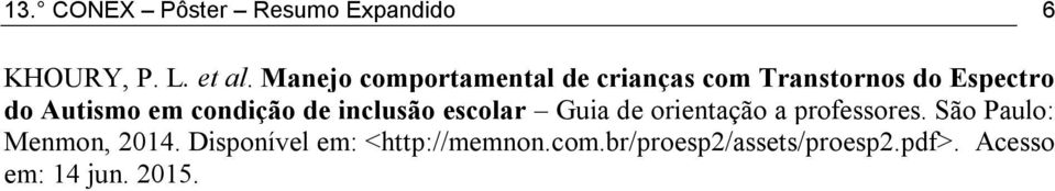 condição de inclusão escolar Guia de orientação a professores.