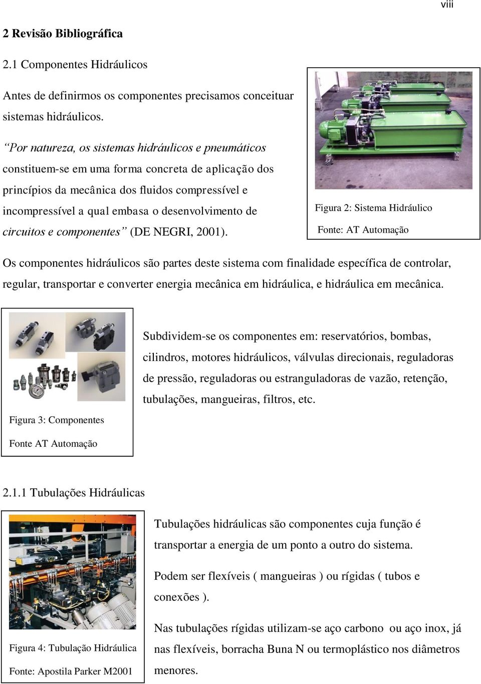 desenvolvimento de circuitos e componentes (DE NEGRI, 2001).