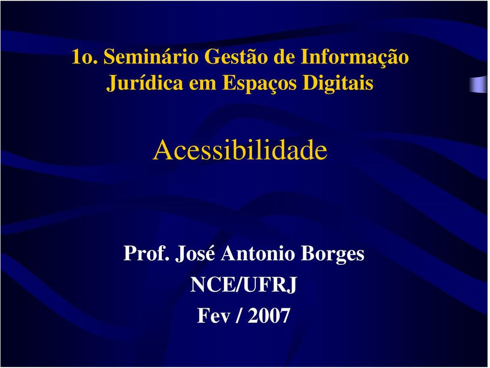 Digitais Acessibilidade Prof.