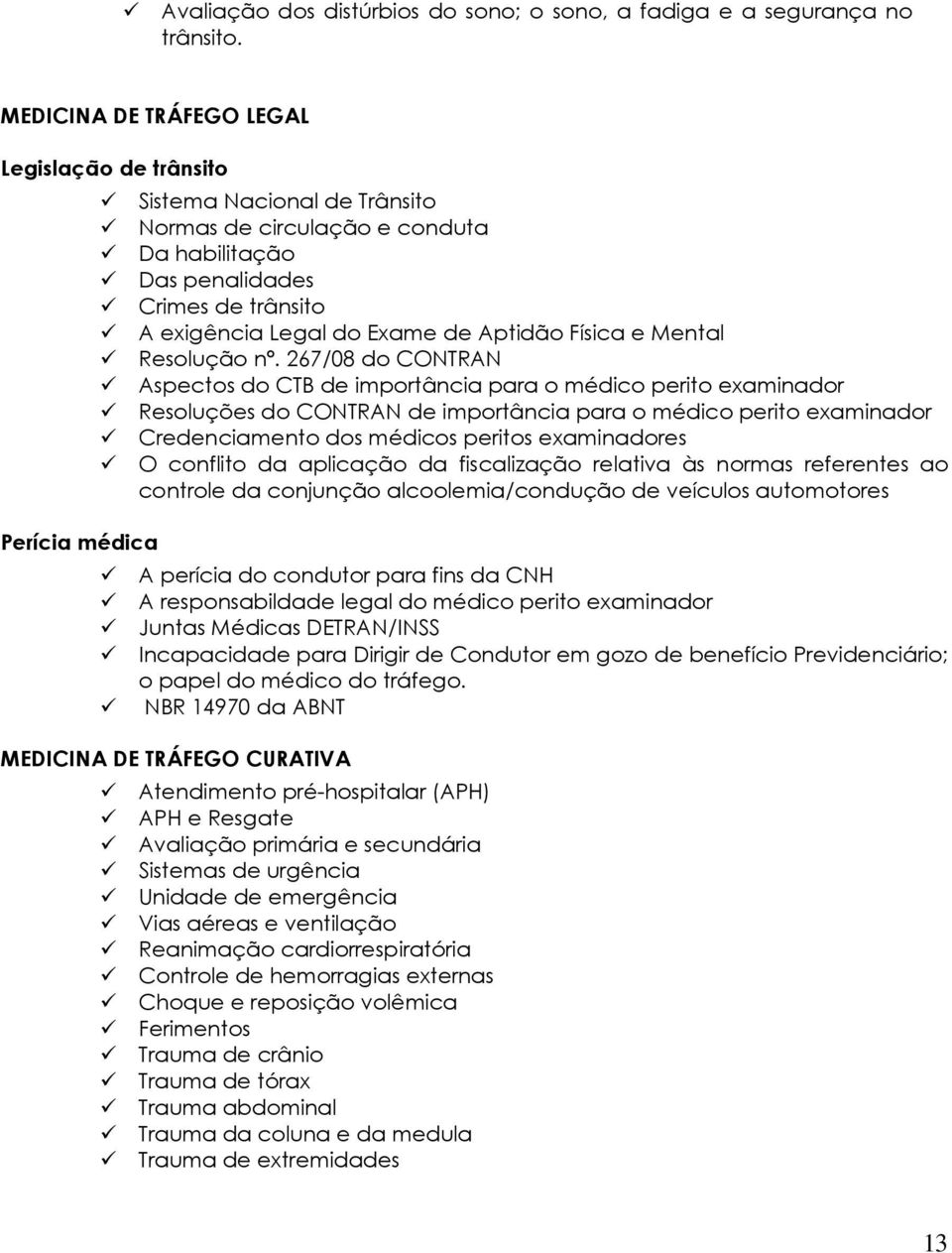 Exame de Aptidão Física e Mental Resolução nº.