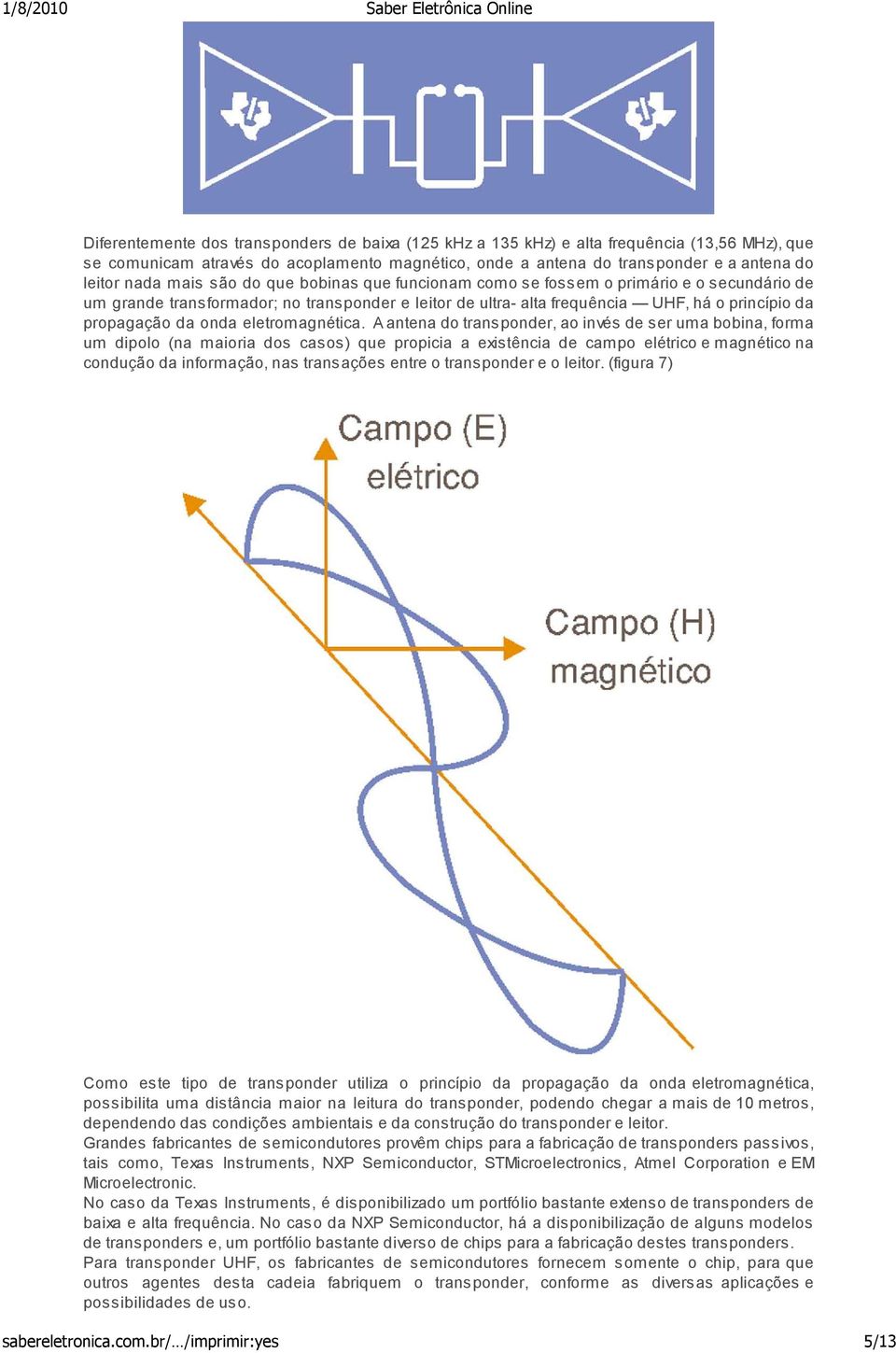 eletromagnética.