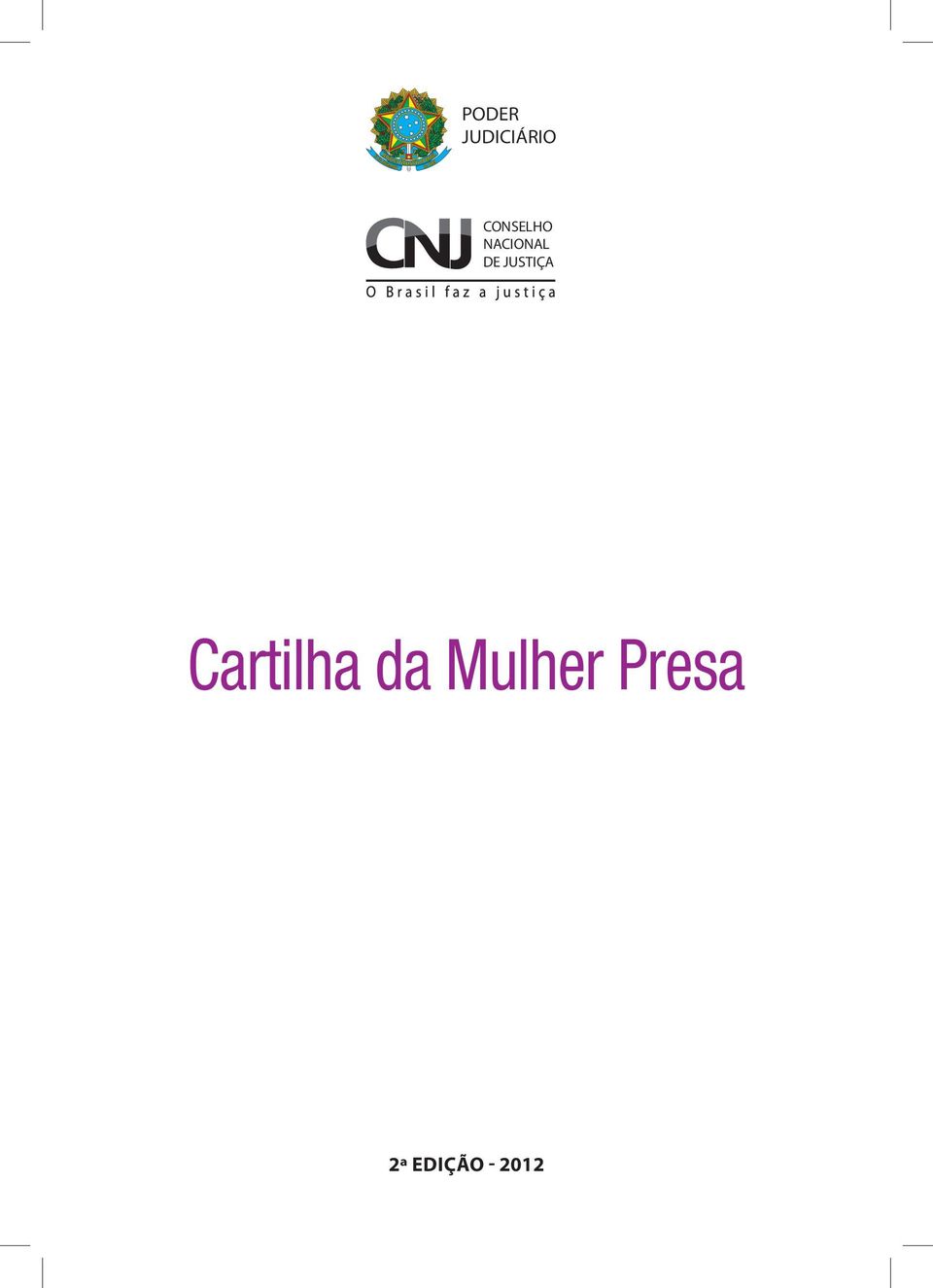 JUSTIÇA Cartilha da