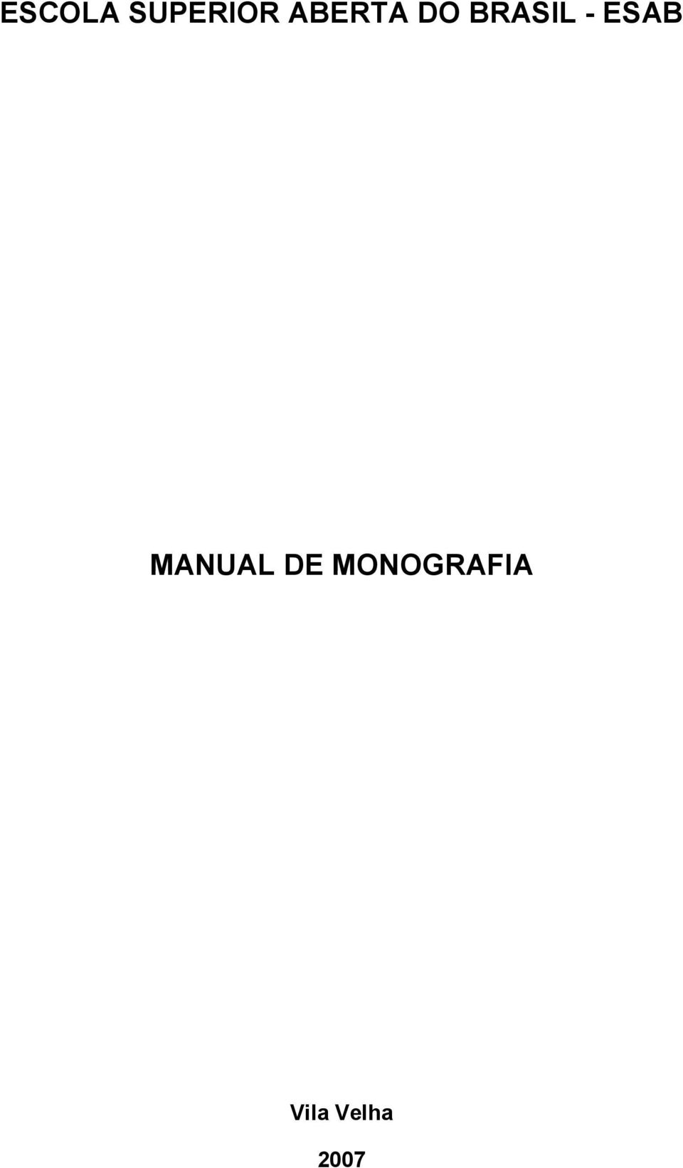 ESAB MANUAL DE