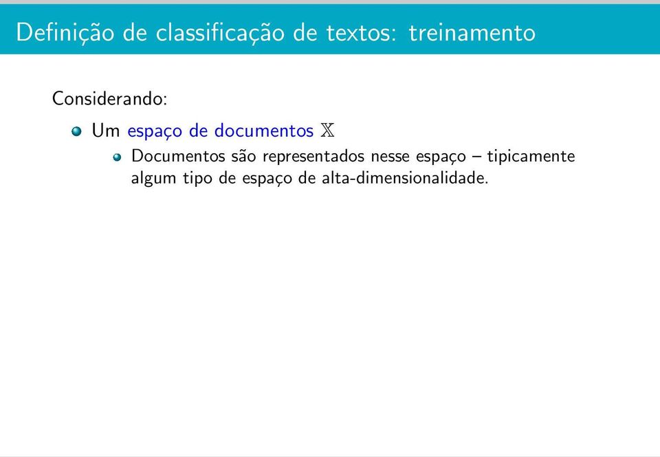 documentos X Documentos são representados nesse